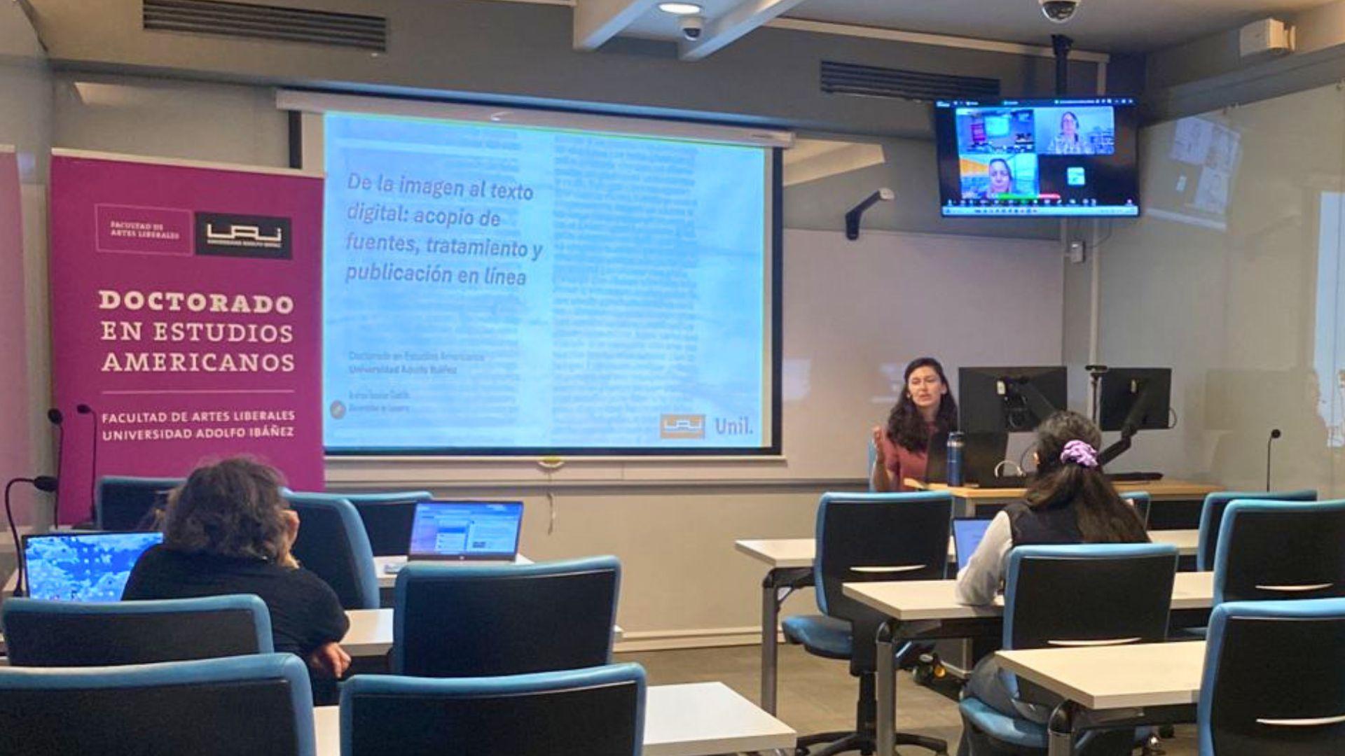De la imagen al texto digital: taller abordó cómo convertir manuscritos en ediciones digitales