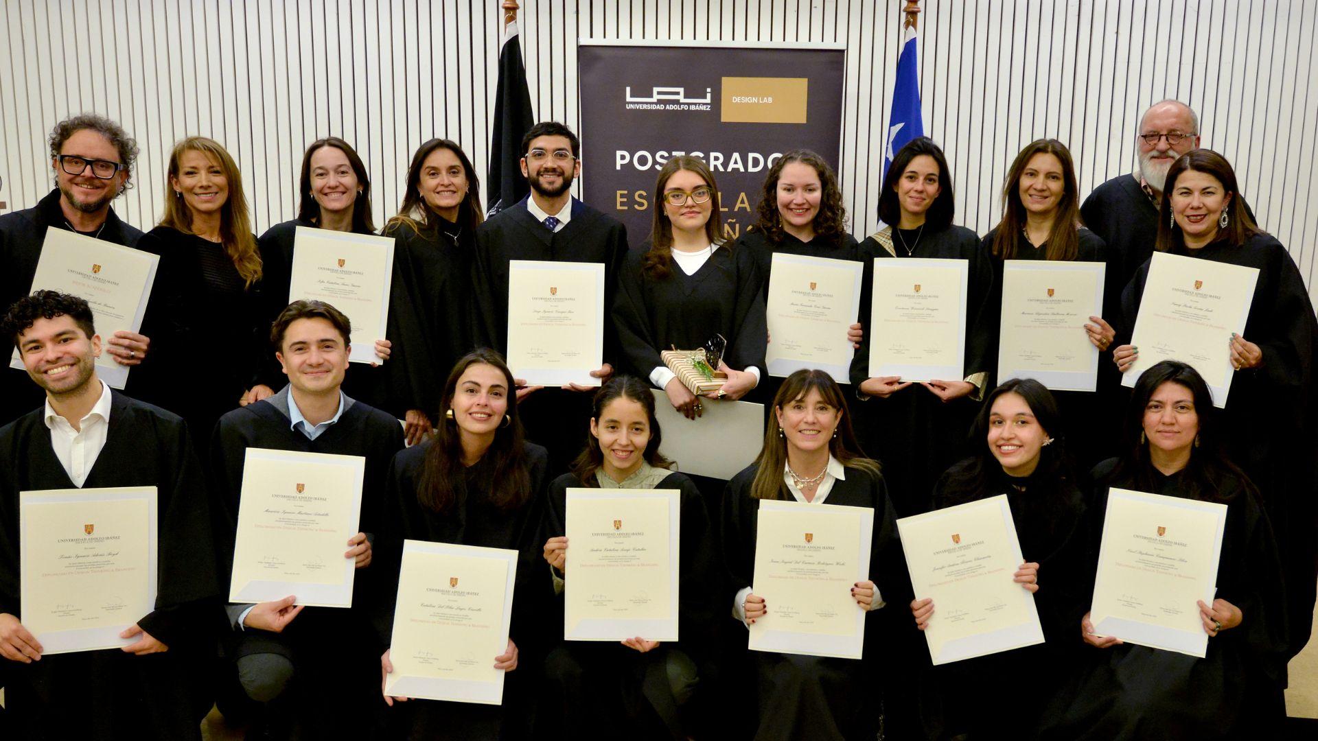 Escuela de Diseño y Arquitectura UAI celebró la graduación de sus programas de diplomado