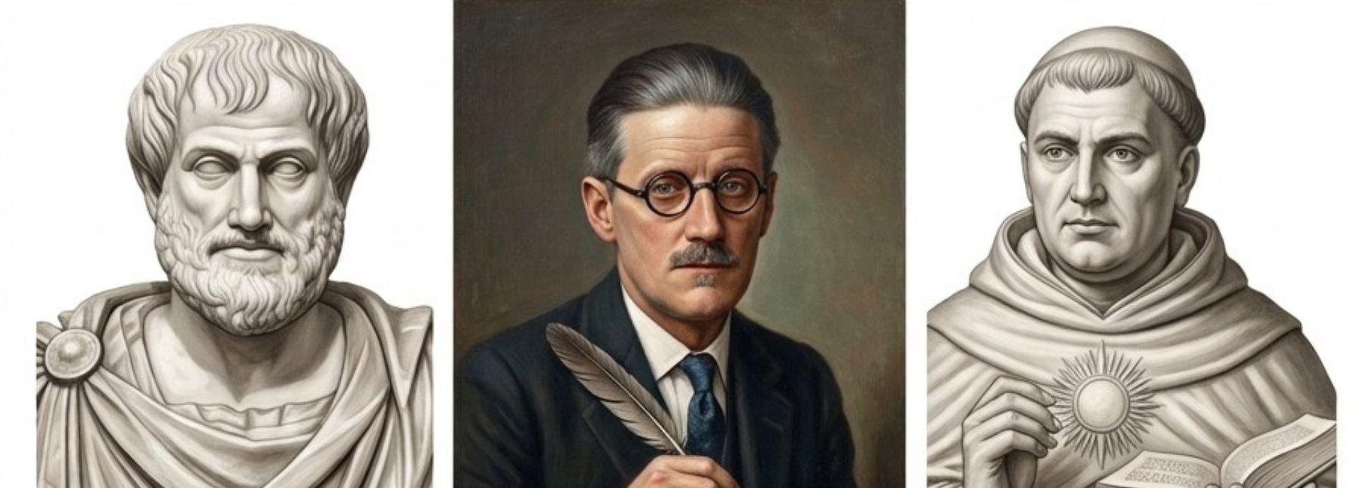 James Joyce, Aristóteles y Santo Tomás de Aquino