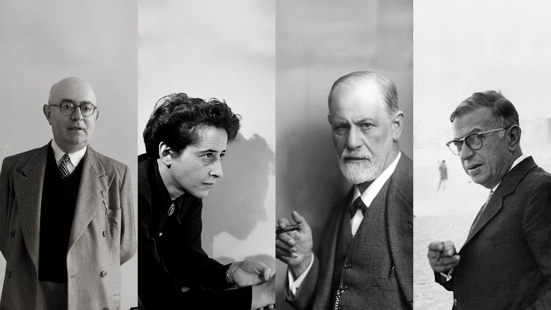 Curso Pensamiento crítico y sociedad: Freud, Adorno, Sartre y Arendt Curso Pensamiento crítico y sociedad: Freud, Adorno, Sartre y Arendt